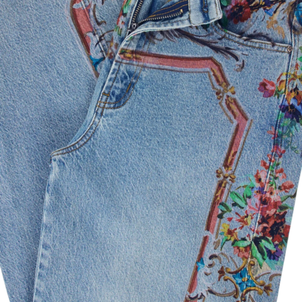 Desigual - Γυναικείο Τζιν Παντελόνι Versalles 26WWDD13-5007 Μπλε Ανοιχτό 26WWDD13-5007