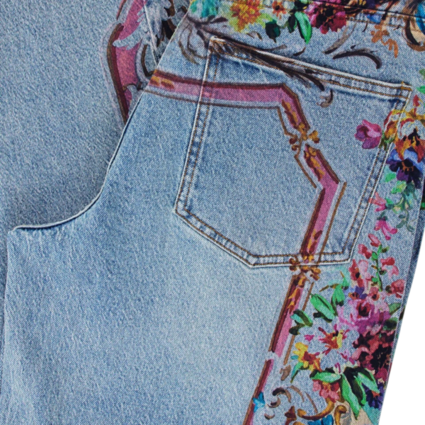 Desigual - Γυναικείο Τζιν Παντελόνι Versalles 26WWDD13-5007 Μπλε Ανοιχτό 26WWDD13-5007