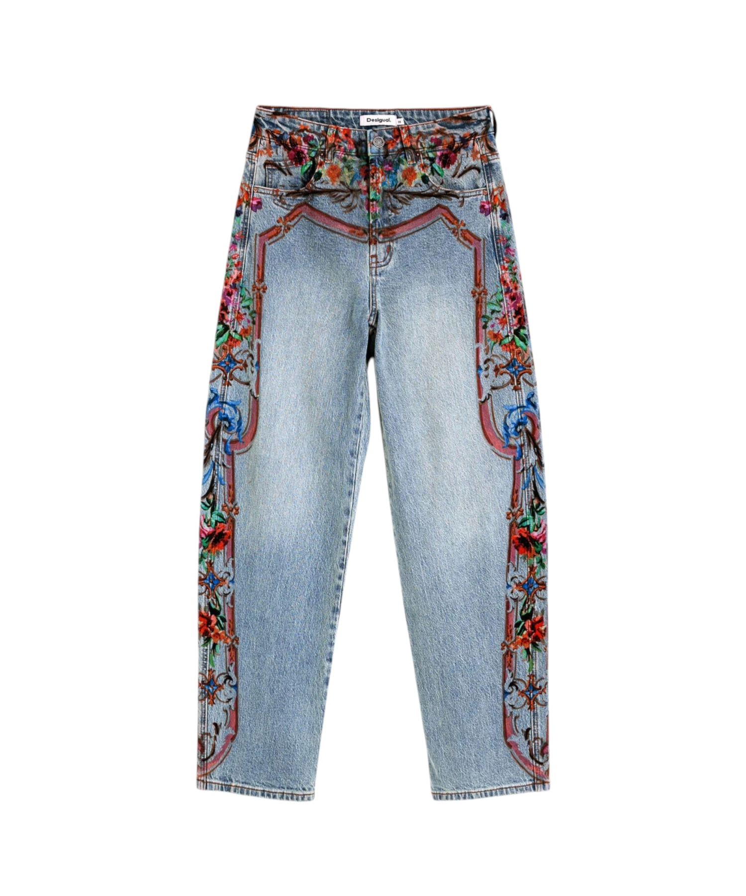 Desigual – Γυναικείο Τζιν Παντελόνι Versalles 26WWDD13-5007 Μπλε Ανοιχτό (6) Desigual - Γυναικείο Τζιν Παντελόνι Versalles 26WWDD13-5007 Μπλε Ανοιχτό 26WWDD13-5007