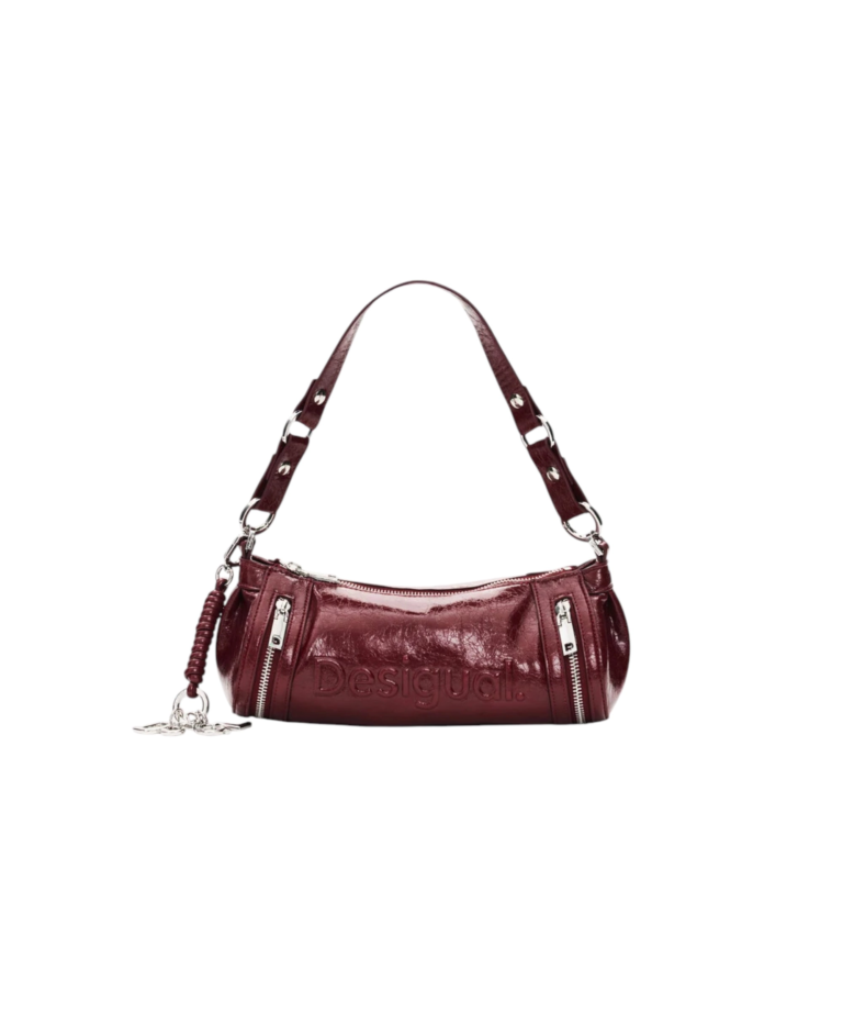 Desigual - Γυναικείο Τσαντάκι Ώμου / Χιαστί Zarauz 26WAXPA2-3032 Μπορντό