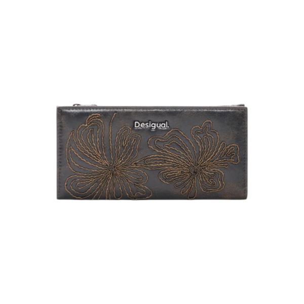 Desigual - Γυναικείο πορτοφόλι Mone Mistral Clarisa 26WAYP19-6009 Καφέ