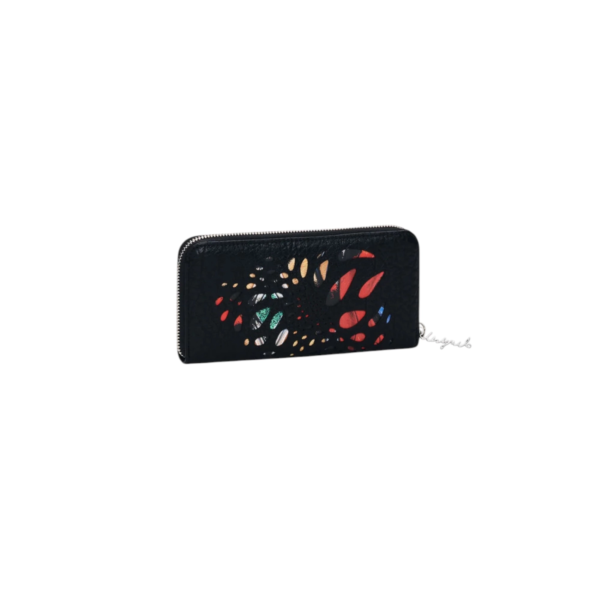 Desigual - Γυναικείο πορτοφόλι Notus Print Fiona Card 26WAYP28-2000 Μαύρο 26WAYP28-2000