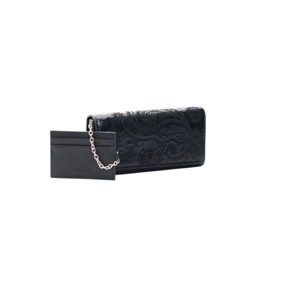 Desigual - Γυναικείο πορτοφόλι Siroco Marina 26WAYP25-2000 Μαύρο 26WAYP25-2000