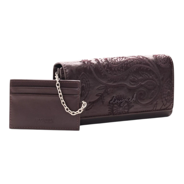 Desigual - Γυναικείο πορτοφόλι Siroco Marina 26WAYP26-3006 Καφέ 26WAYP26-3006