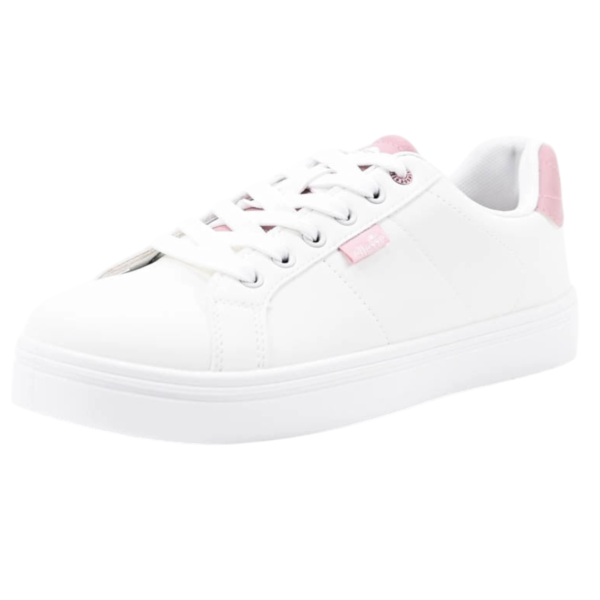 Ellesse - Γυναικεία Sneakers Milton MILTON001-160 Λευκό/Ροζ MILTON001-160