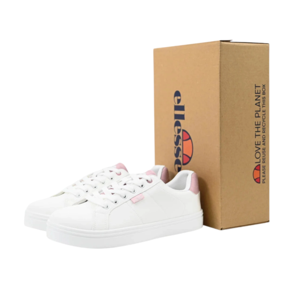 Ellesse - Γυναικεία Sneakers Milton MILTON001-160 Λευκό/Ροζ MILTON001-160