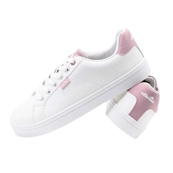 Ellesse - Γυναικεία Sneakers Milton MILTON001-160 Λευκό/Ροζ MILTON001-160
