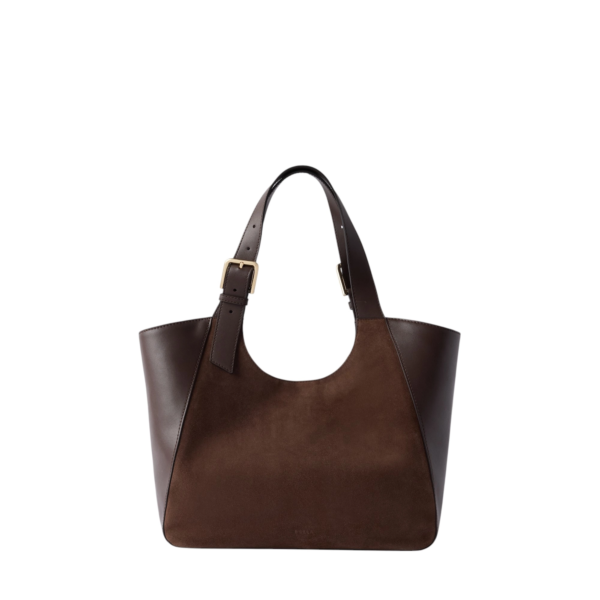 Furla - Γυναικεία Δερμάτινη Τσάντα Ώμου/Χειρός Dora M Tote WB02012-BX4018-3244S Καφέ
