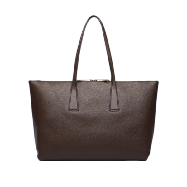 Furla - Γυναικεία Δερμάτινη Τσάντα Ώμου/Χειρός Olivia L Tote WB01940-HSF000-4284S Καφέ WB01940-HSF000-4284S