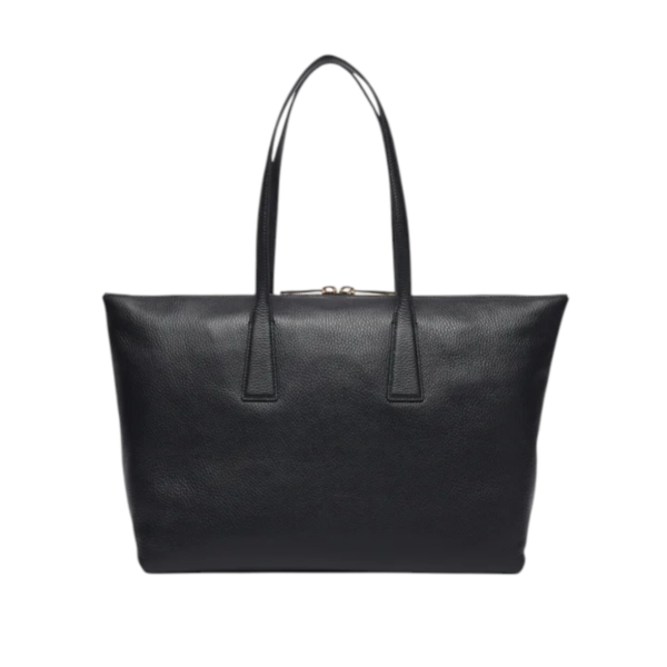 Furla - Γυναικεία Δερμάτινη Τσάντα Ώμου/Χειρός Olivia L Tote WB01940-HSF000-O6000 Μαύρο WB01940-HSF000-O6000