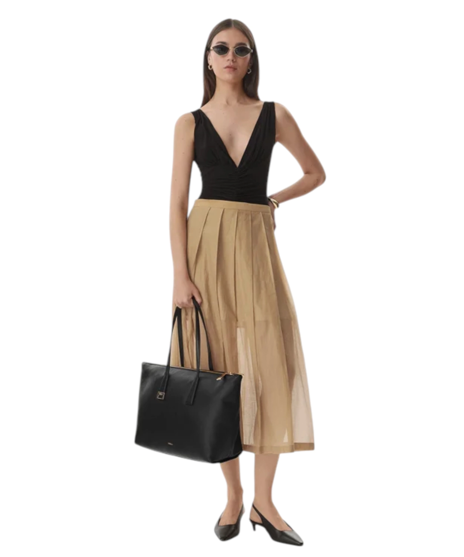 Furla – Γυναικεία Δερμάτινη Τσάντα ΏμουΧειρός Olivia L Tote WB01940-HSF000-O6000 Μαύρο (6) Furla - Γυναικεία Δερμάτινη Τσάντα Ώμου/Χειρός Olivia L Tote WB01940-HSF000-O6000 Μαύρο WB01940-HSF000-O6000