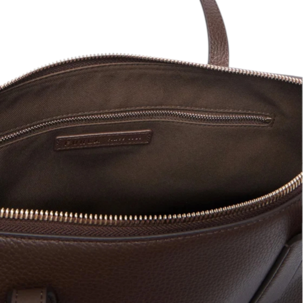 Furla - Γυναικεία Δερμάτινη Τσάντα Ώμου/Χειρός Olivia M Tote WB01977-HSF000-4284S Καφέ WB01977-HSF000-4284S