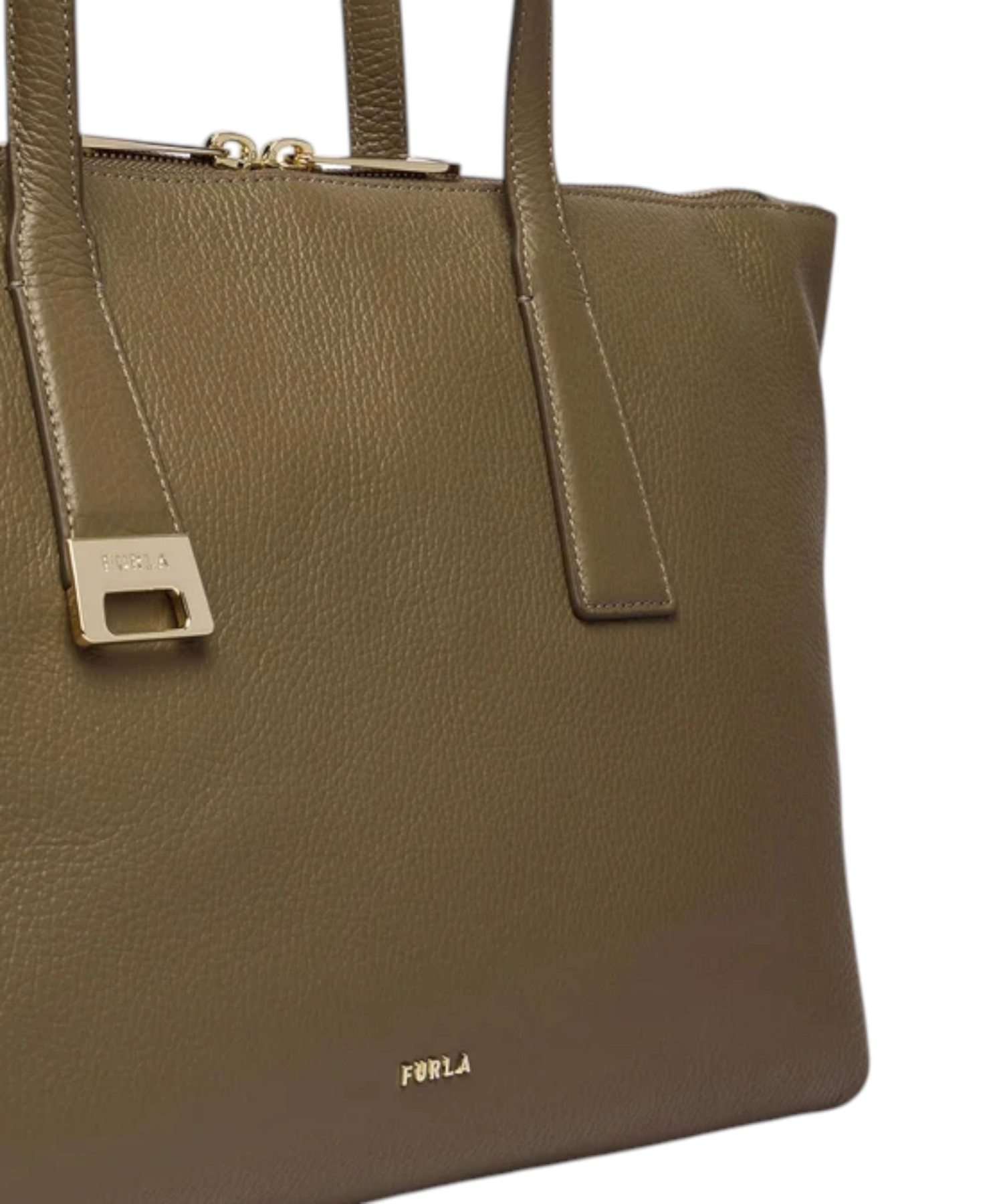 Furla – Γυναικεία Δερμάτινη Τσάντα ΏμουΧειρός Olivia M Tote WB01977-HSF000-4903S ΛαδίΓκρι (2) Furla - Γυναικεία Δερμάτινη Τσάντα Ώμου/Χειρός Olivia M Tote WB01977-HSF000-4903S Λαδί/Γκρι WB01977-HSF000-4903S