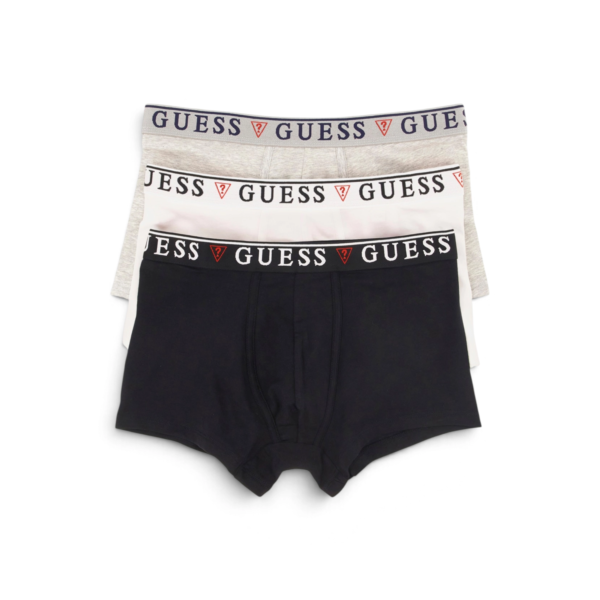 Guess - Ανδρικά Μποξεράκια 3Pack U97G01KCD31-F017 Μαύρο/πολύχρωμο U97G01KCD31-F017