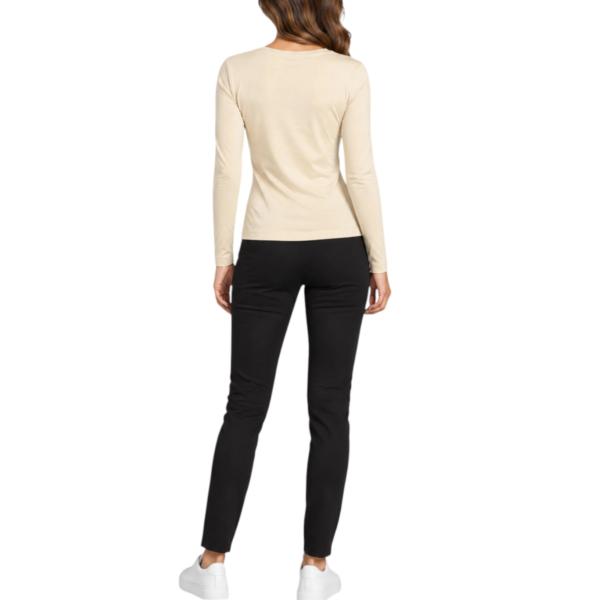 Guess - Γυναικεία Μακρυμάνικη Μπλούζα W6BI57K7387-G1H1 Μπεζ W6BI57K7387-G1H1