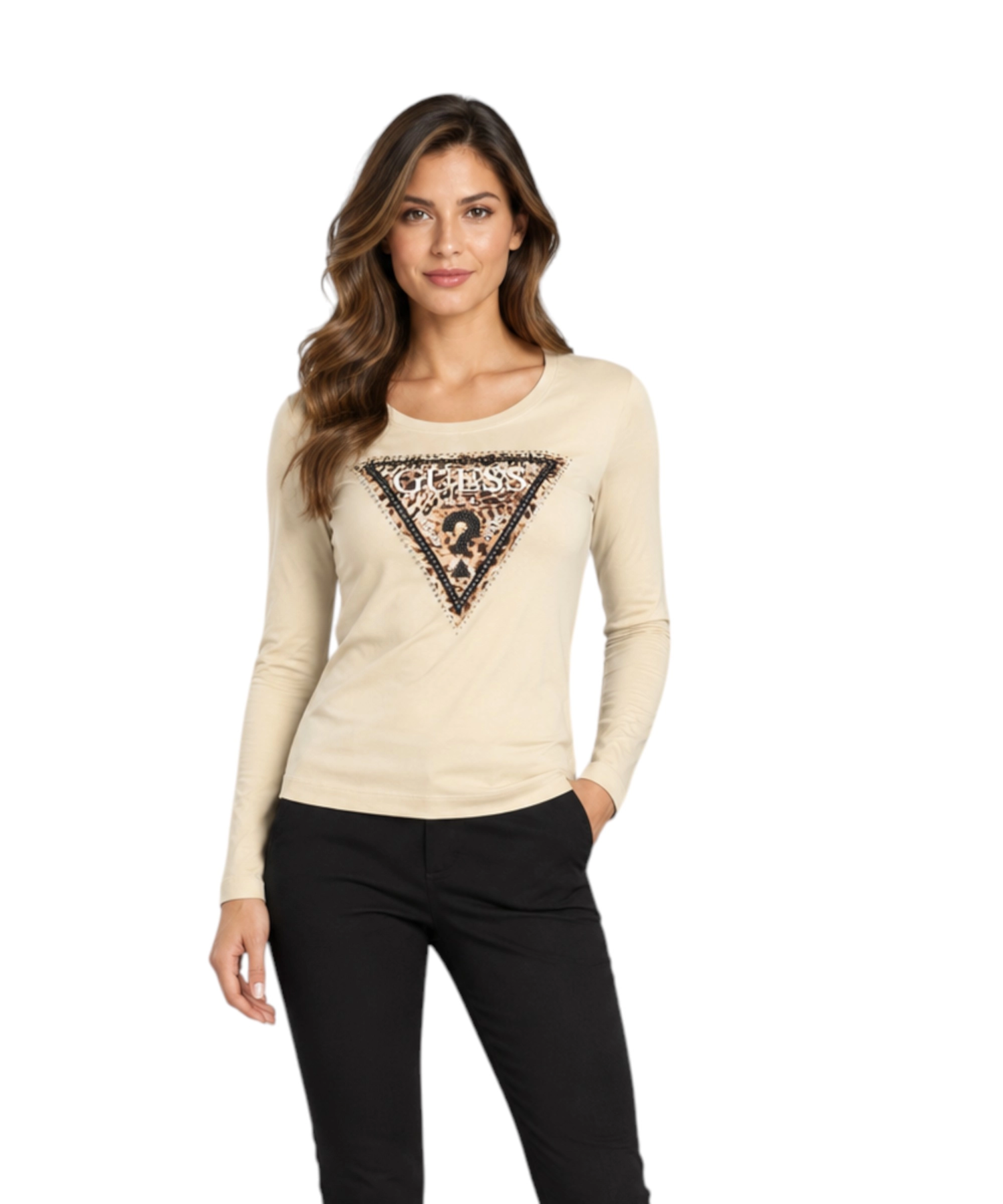Guess - Γυναικεία Μακρυμάνικη Μπλούζα W6BI57K7387-G1H1 Μπεζ (3) Guess - Γυναικεία Μακρυμάνικη Μπλούζα W6BI57K7387-G1H1 Μπεζ W6BI57K7387-G1H1