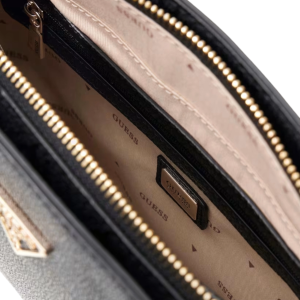 Guess - Γυναικεία Τσάντα Ώμου Noelle II HWBG9672050-CLO Μαύρο HWBG9672050-CLO