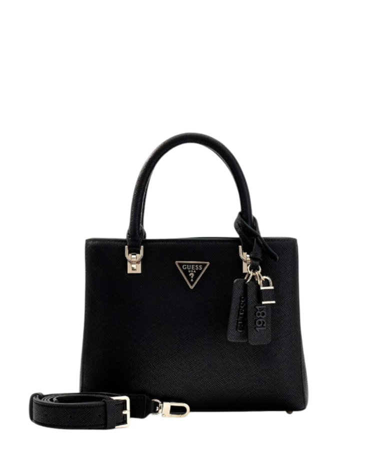 Guess - Γυναικεία Τσάντα Ώμου Noelle II HWZG9672050-BLA Μαύρο
