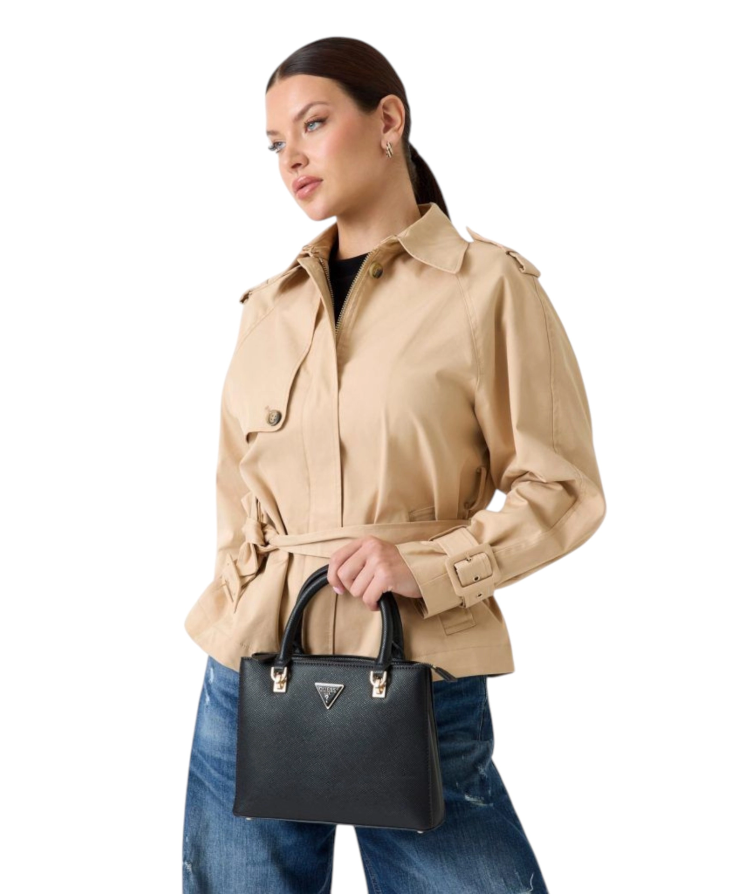 Guess – Γυναικεία Τσάντα Ώμου Noelle II HWZG9672050-BLA Μαύρο (5) Guess - Γυναικεία Τσάντα Ώμου Noelle II HWZG9672050-BLA Μαύρο HWZG9672050-BLA