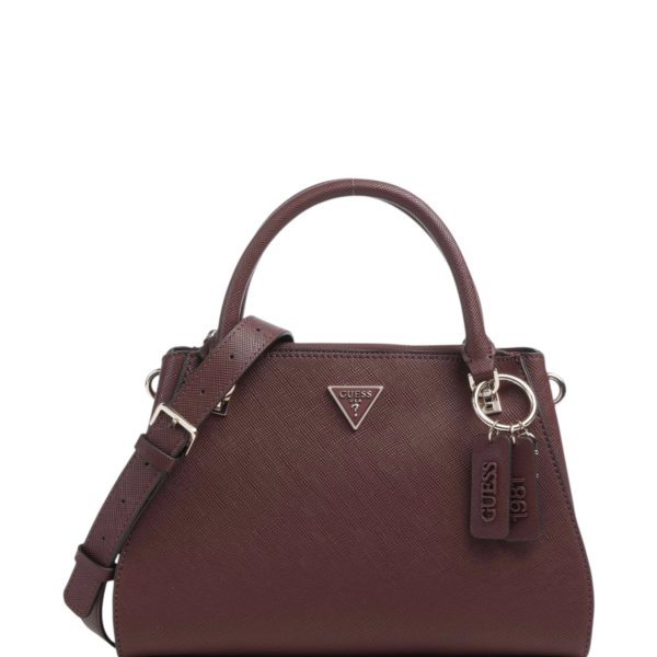 Guess - Γυναικεία Τσάντα Ώμου Noelle II HWZG9672070-BUR Μπορντό