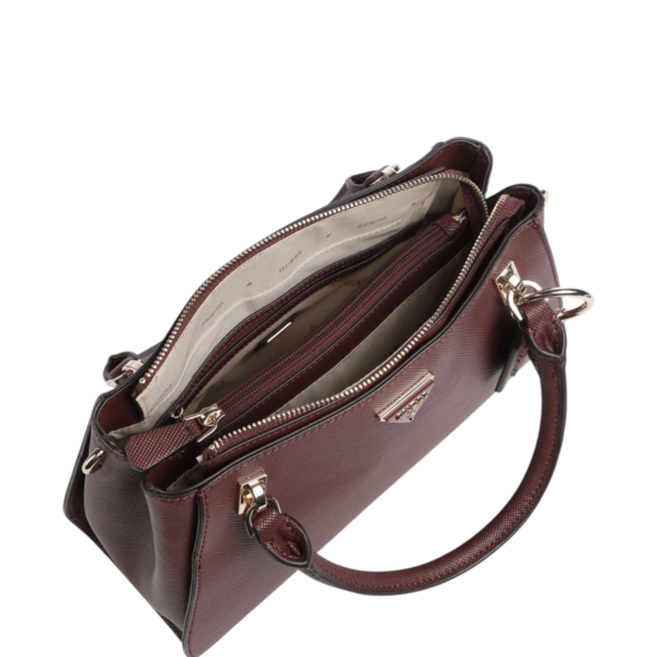 Guess - Γυναικεία Τσάντα Ώμου Noelle II HWZG9672070-BUR Μπορντό HWZG9672070-BUR