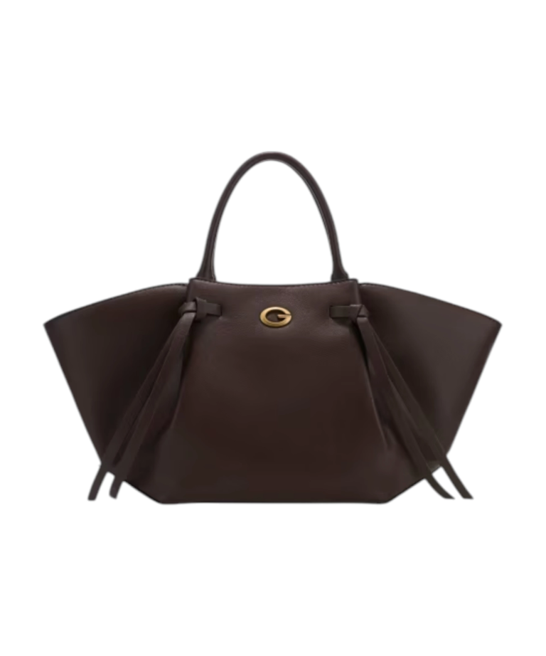Guess - Γυναικεία Τσάντα Ώμου/Χειρός Allegra HWBG2237060-BRO Καφέ