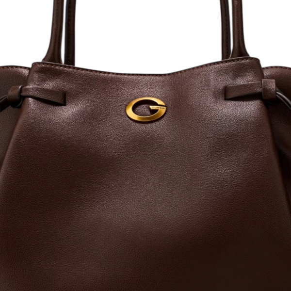 Guess - Γυναικεία Τσάντα Ώμου/Χειρός Allegra HWBG2237230-BRO Καφέ HWBG2237230-BRO