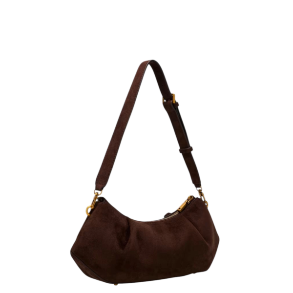 Guess - Γυναικεία Τσάντα Ώμου/Χειρός Allegra HWSG2237180-ESP Καφέ Σκούρο HWSG2237180-ESP