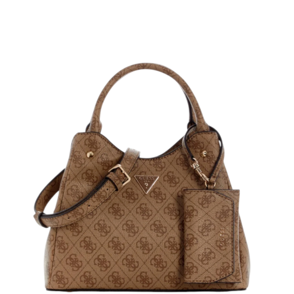 Guess - Γυναικεία Τσάντα Ώμου/Χειρός Grlfrnd HWSG2484220-LAT Καφέ