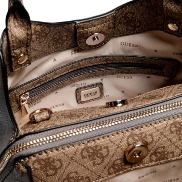 Guess - Γυναικεία Τσάντα Ώμου/Χειρός Grlfrnd HWSG2484220-LAT Καφέ HWSG2484220-LAT