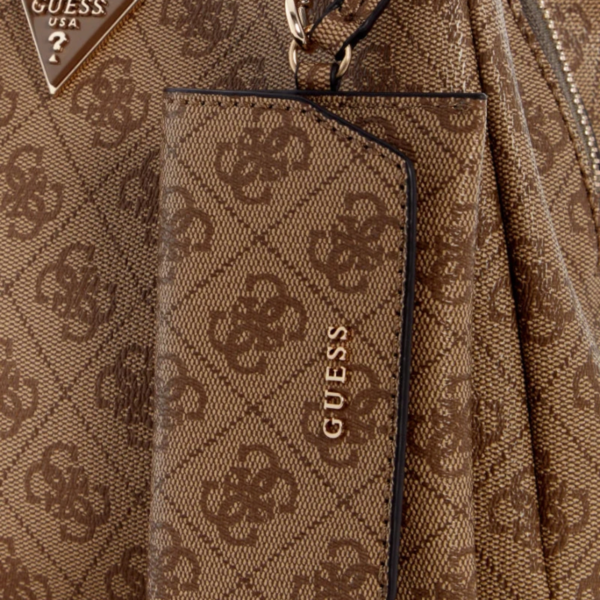 Guess - Γυναικεία Τσάντα Ώμου/Χειρός Grlfrnd HWSG2484220-LAT Καφέ HWSG2484220-LAT
