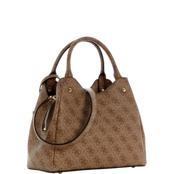 Guess - Γυναικεία Τσάντα Ώμου/Χειρός Grlfrnd HWSG2484220-LAT Καφέ HWSG2484220-LAT