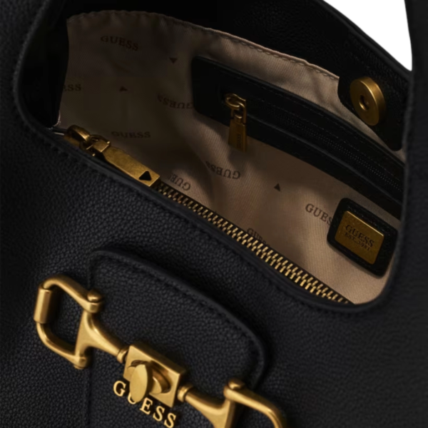 Guess - Γυναικεία Τσάντα Ώμου/Χειρός Hobo Sunset HWBB2314010-BLA Μαύρο HWBB2314010-BLA