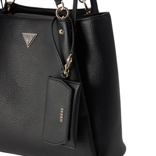 Guess - Γυναικεία Τσάντα Ώμου/Χειρός Lorella HWBG230623-BLA Μαύρο HWBG230623-BLA