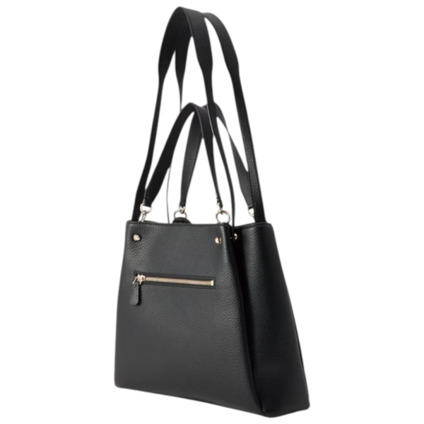 Guess - Γυναικεία Τσάντα Ώμου/Χειρός Lorella HWBG230623-BLA Μαύρο HWBG230623-BLA