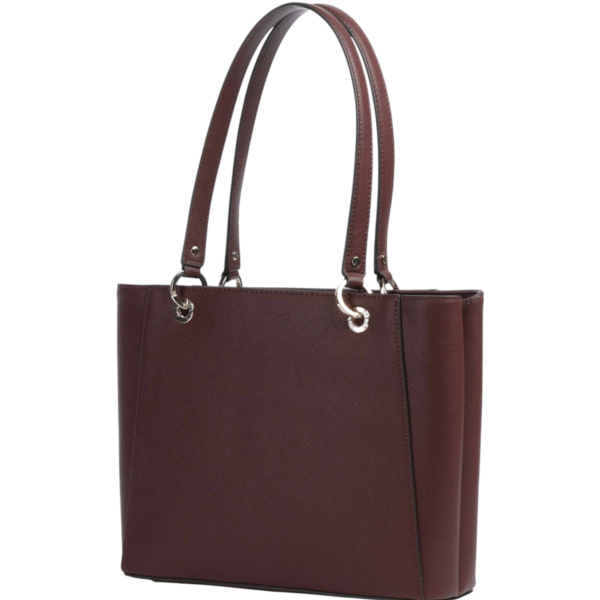 Guess - Γυναικεία Τσάντα Ώμου/Χειρός Noelle II HWZG9672250-BUR Μπορντό HWZG9672250-BUR