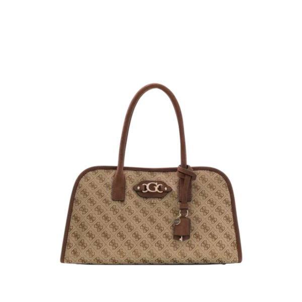 Guess - Γυναικεία Τσάντα Ώμου/Χειρός Samantha HWJG2313060-LGW Μπεζ/Καφέ HWJG2313060-LGW