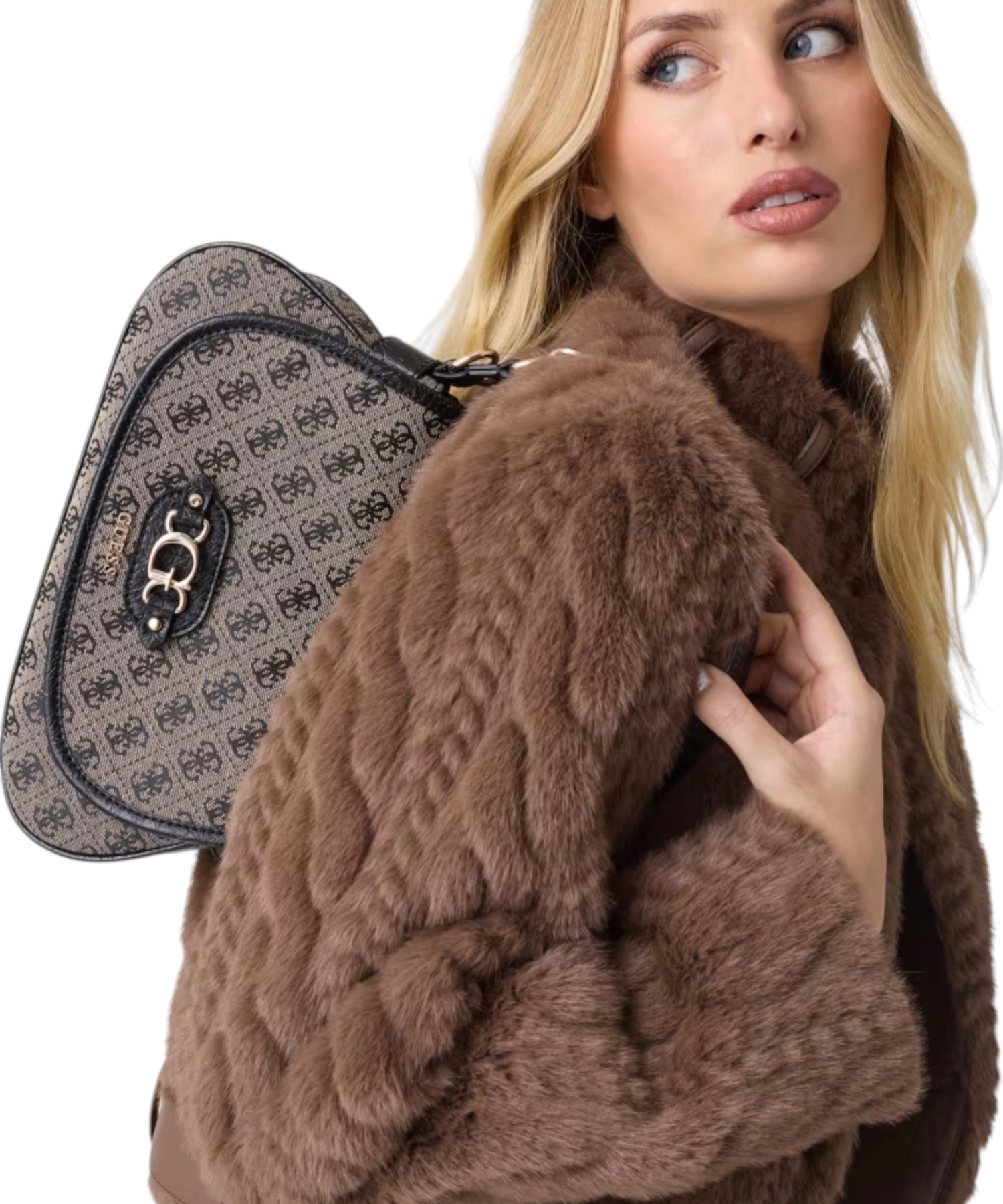 Guess – Γυναικεία Τσάντα ΏμουΧειρός Samantha HWJT2313190-BLO Μαύρο (2) Guess - Γυναικεία Τσάντα Ώμου/Χειρός Samantha HWJT2313190-BLO Μαύρο HWJT2313190-BLO