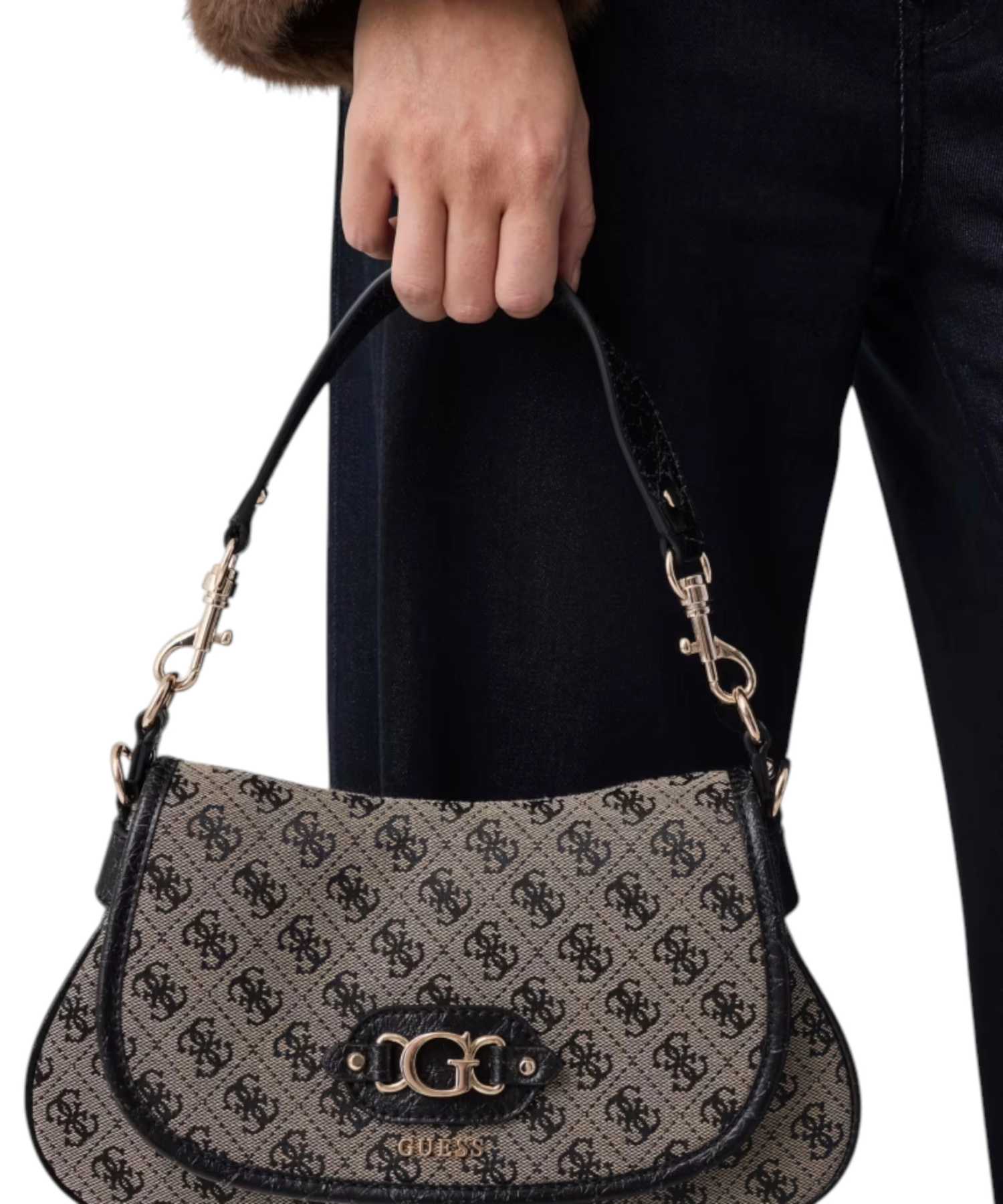 Guess – Γυναικεία Τσάντα ΏμουΧειρός Samantha HWJT2313190-BLO Μαύρο (3) Guess - Γυναικεία Τσάντα Ώμου/Χειρός Samantha HWJT2313190-BLO Μαύρο HWJT2313190-BLO