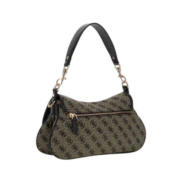 Guess - Γυναικεία Τσάντα Ώμου/Χειρός Samantha HWJT2313190-BLO Μαύρο HWJT2313190-BLO