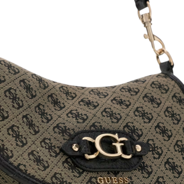 Guess - Γυναικεία Τσάντα Ώμου/Χειρός Samantha HWJT2313190-BLO Μαύρο HWJT2313190-BLO