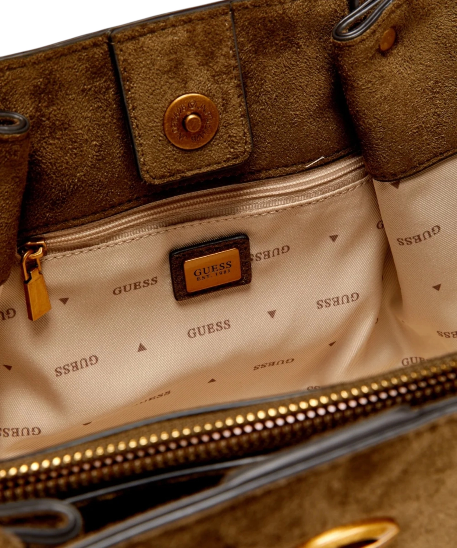Guess – Γυναικεία Τσάντα ΏμουΧιαστί HWSG2237060-OLI Λαδί (1) Guess - Γυναικεία Τσάντα Ώμου/Χιαστί Allegra HWSG2237060-OLI Λαδί HWSG2237060-OLI