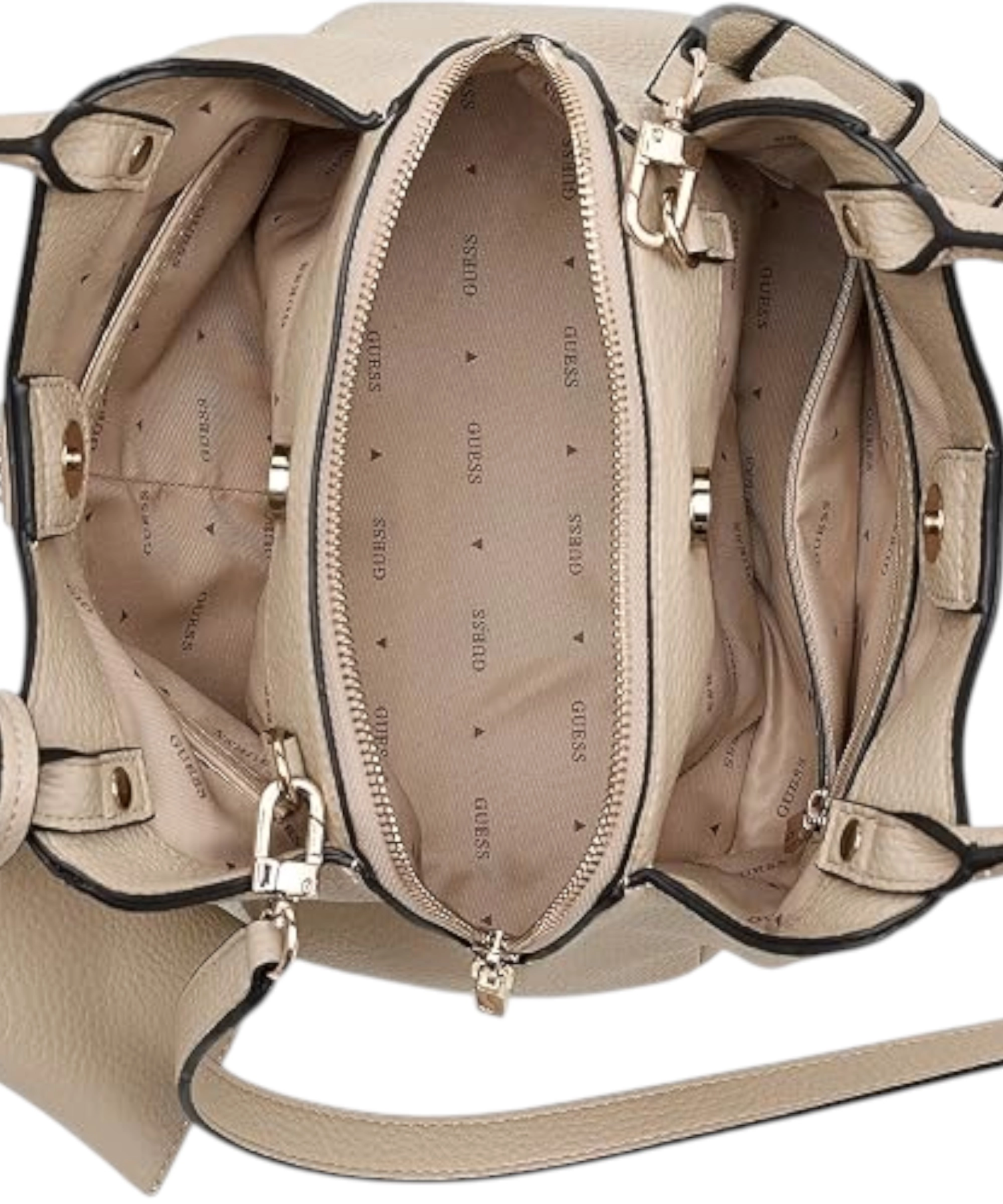 Guess – Γυναικεία Τσάντα ΏμουΧιαστί Lorella HWBG2306220-BON Εκρού (3) Guess - Γυναικεία Τσάντα Ώμου/Χιαστί Lorella HWBG2306220-BON Εκρού HWBG2306220-BON