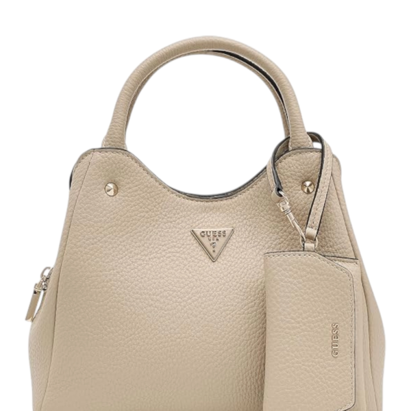 Guess - Γυναικεία Τσάντα Ώμου/Χιαστί Lorella HWBG2306220-BON Εκρού