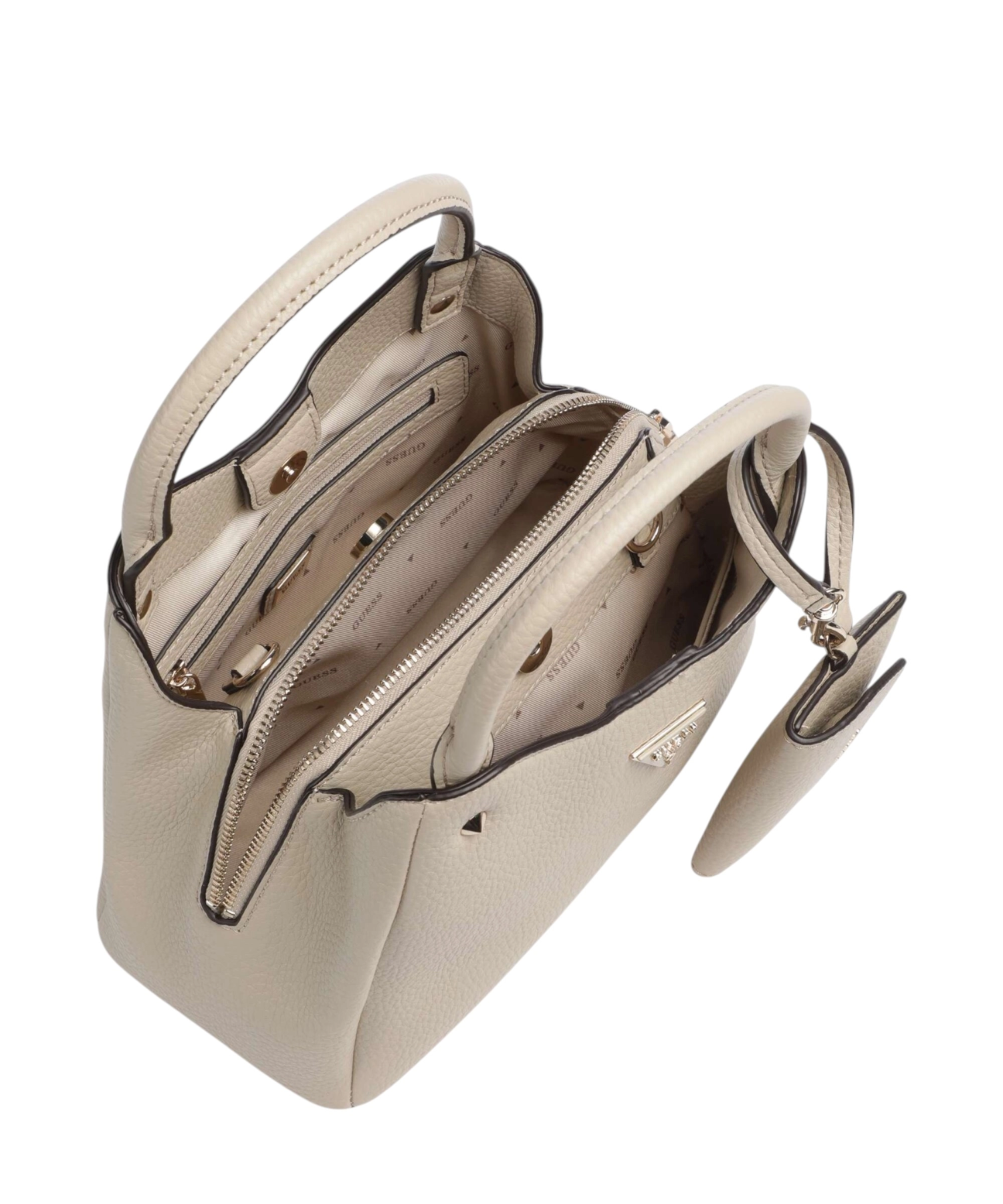 Guess – Γυναικεία Τσάντα ΏμουΧιαστί Lorella HWBG2306220-BON Εκρού (8) Guess - Γυναικεία Τσάντα Ώμου/Χιαστί Lorella HWBG2306220-BON Εκρού HWBG2306220-BON