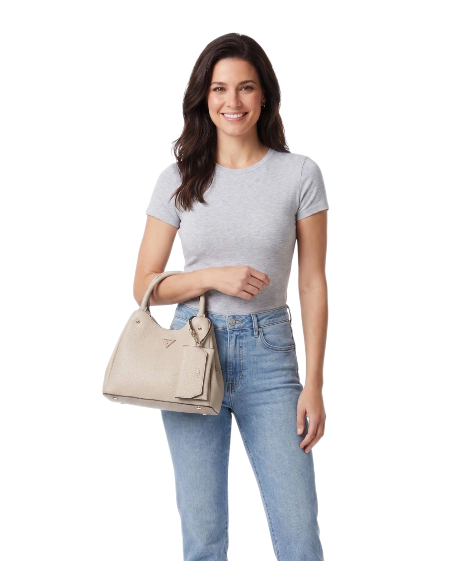 Guess – Γυναικεία Τσάντα ΏμουΧιαστί Lorella HWBG2306220-BON Εκρού (9) Guess - Γυναικεία Τσάντα Ώμου/Χιαστί Lorella HWBG2306220-BON Εκρού HWBG2306220-BON