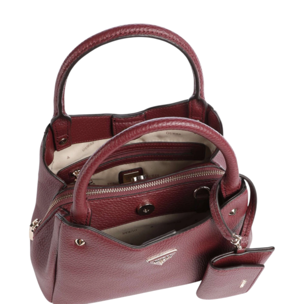 Guess - Γυναικεία Τσάντα Ώμου/Χιαστί Lorella HWBG2306220-MER Μπορντό HWBG2306220-MER