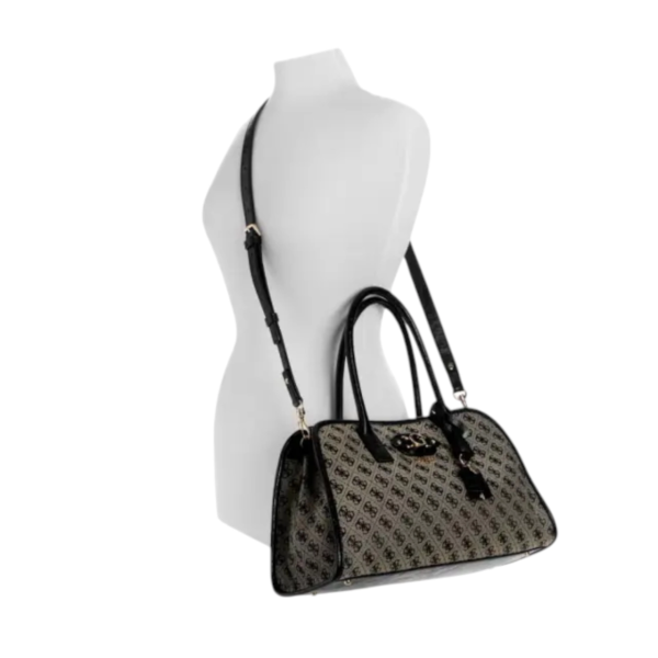 Guess - Γυναικεία Τσάντα Ώμου/Χιαστί Samantha HWJT2313060-BLA Μαύρο HWJT2313060-BLA