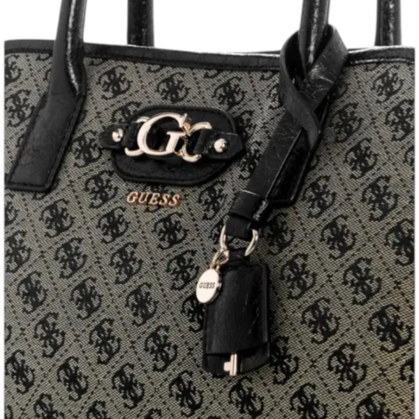 Guess - Γυναικεία Τσάντα Ώμου/Χιαστί Samantha HWJT2313060-BLA Μαύρο HWJT2313060-BLA