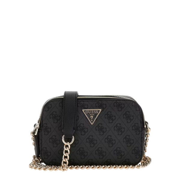 Guess - Γυναικεία Τσάντα Χιαστί HWBG9672140-CLO Ανθρακί